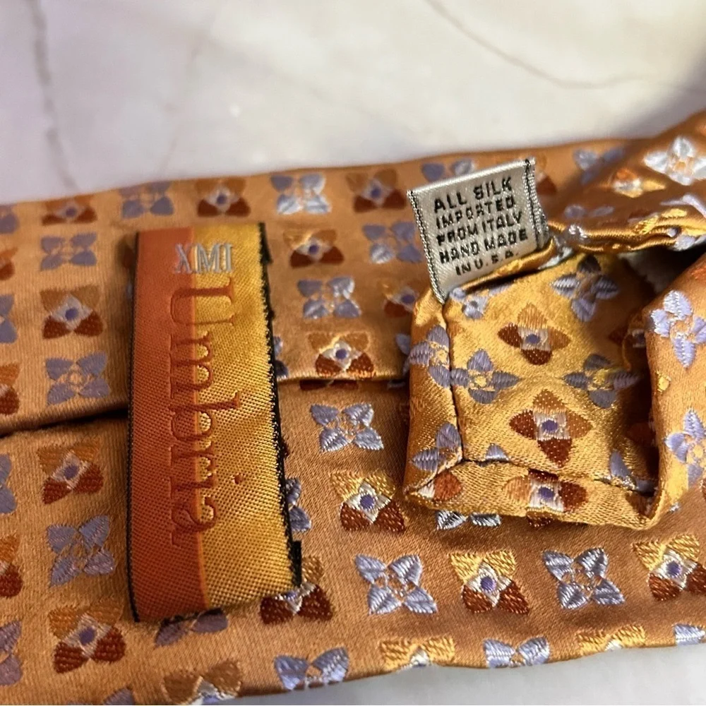 XMI Umbria Silk Patterned Men's 60” Tie